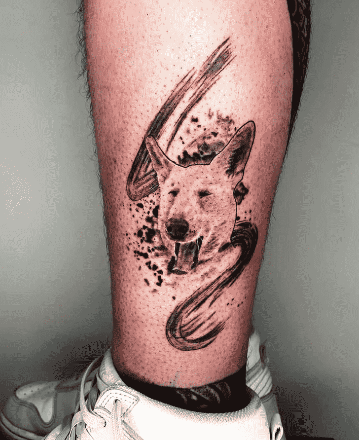 Dog Tattoo Design Image