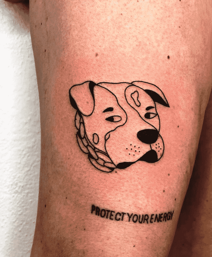 Dog Tattoo Shot