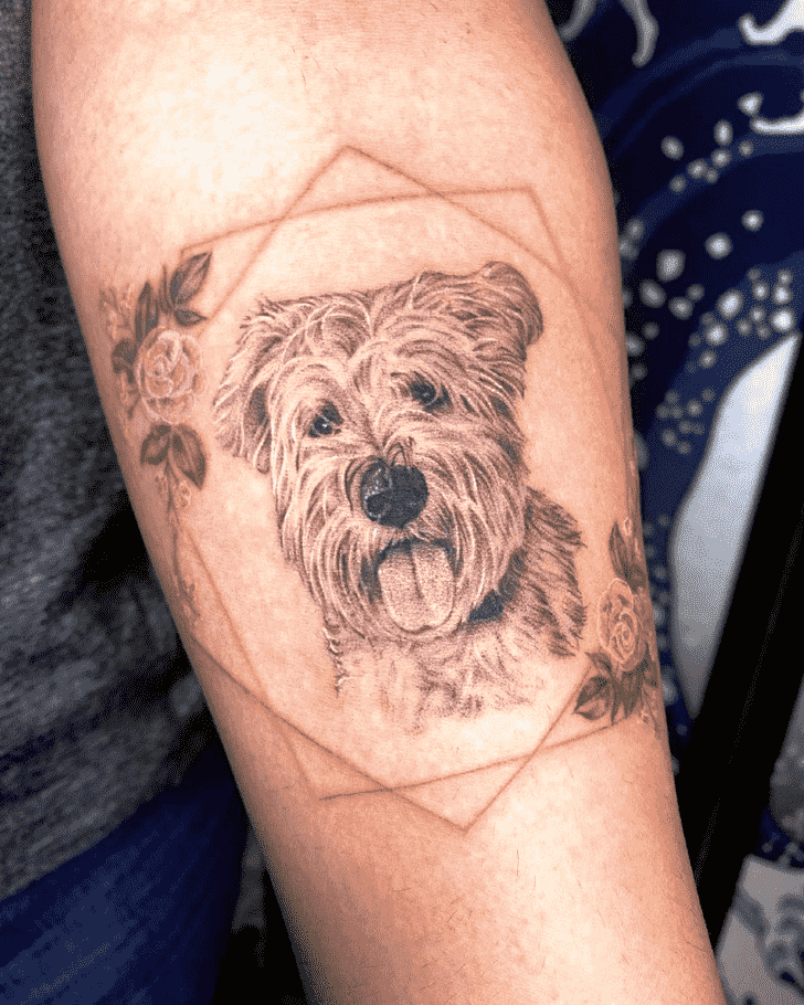 Dog Tattoo Design Image