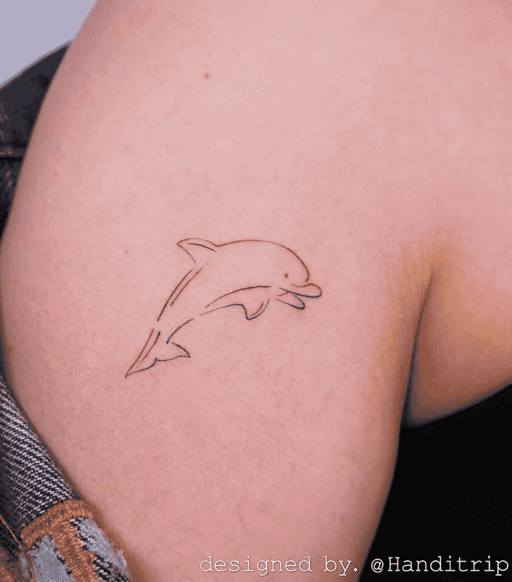 Dolphin Tattoo Photograph