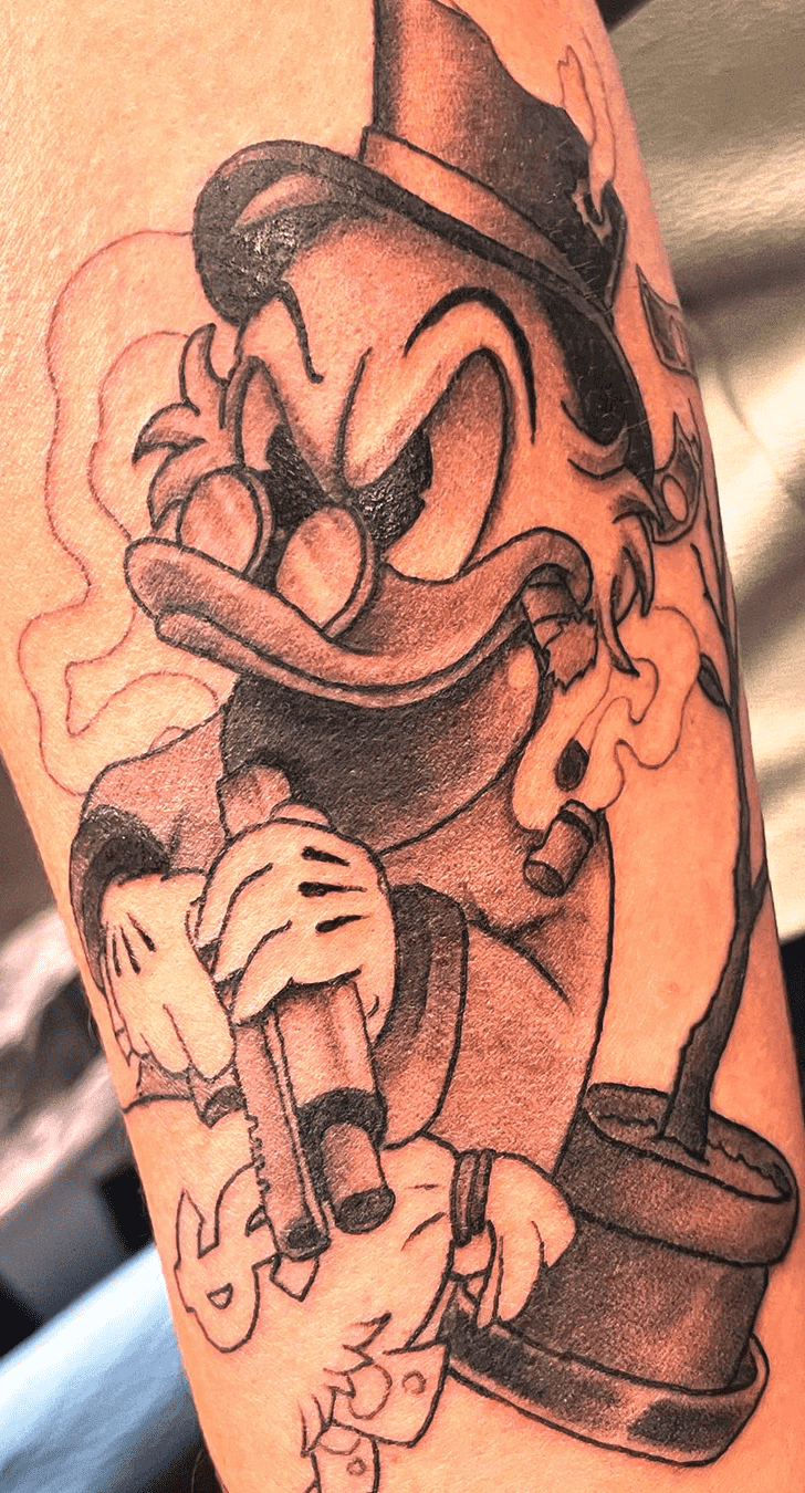 Donald Duck Tattoo Snapshot