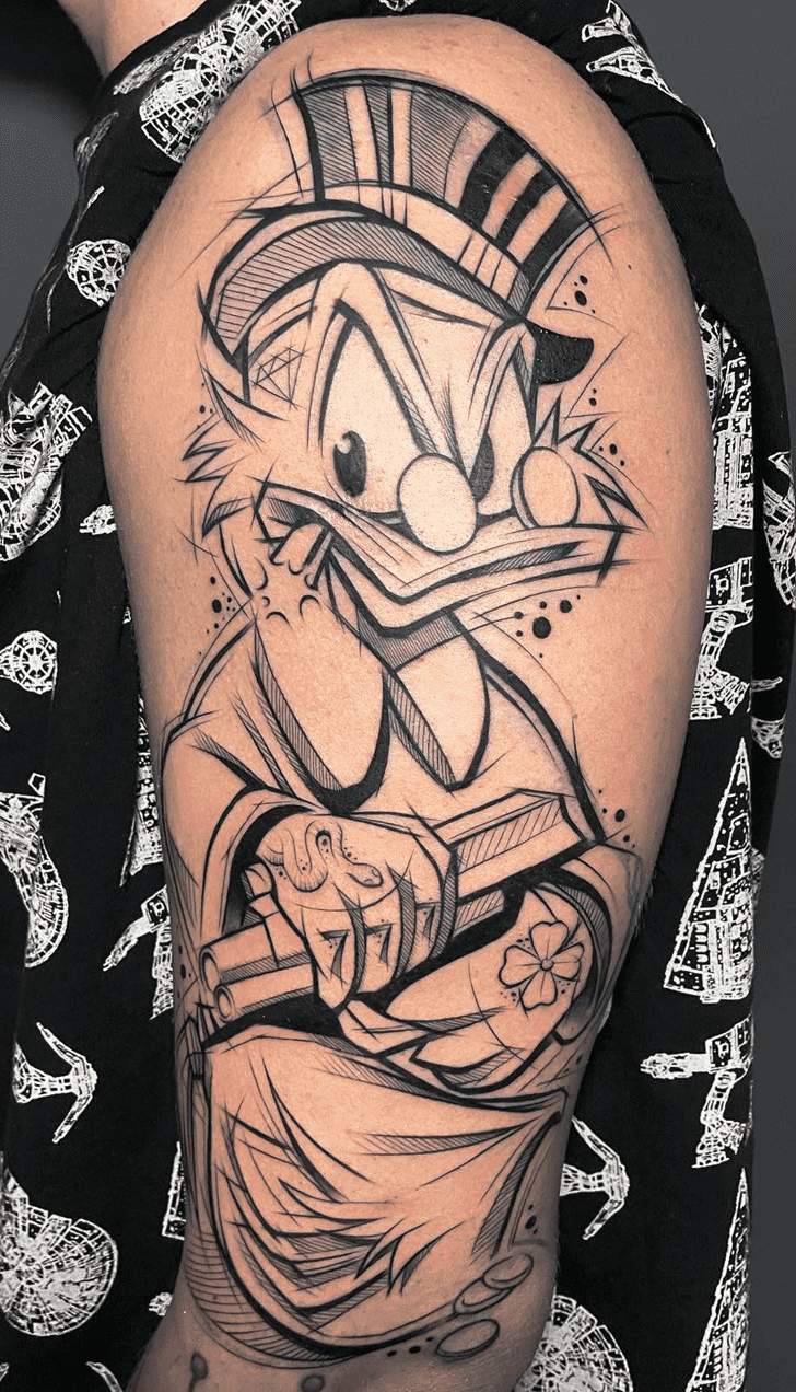 Donald Duck Tattoo Photos