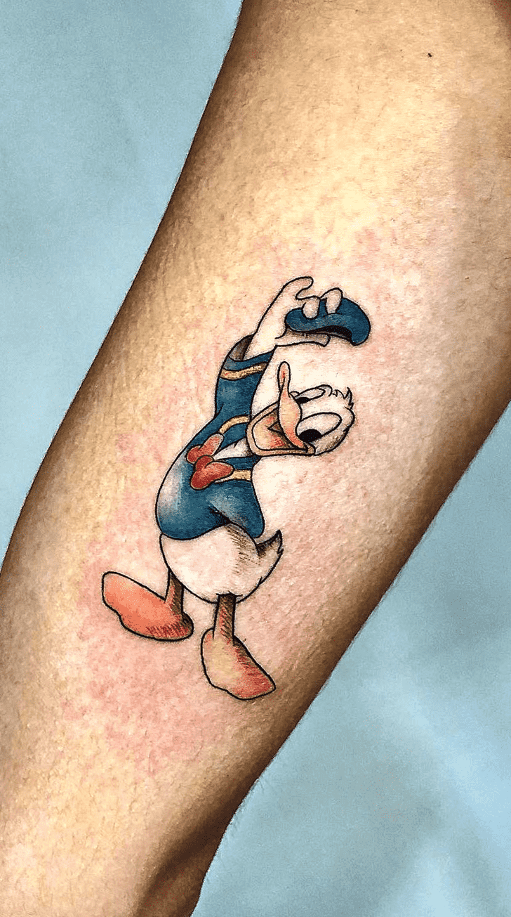 Donald Duck Tattoo Design Image