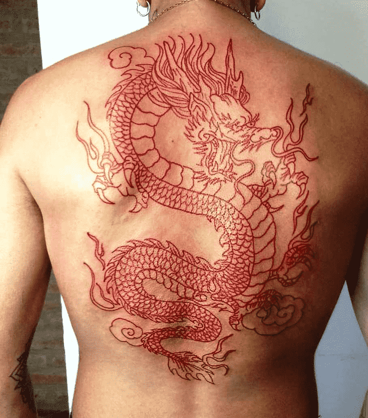 Dragon Tattoo Photograph