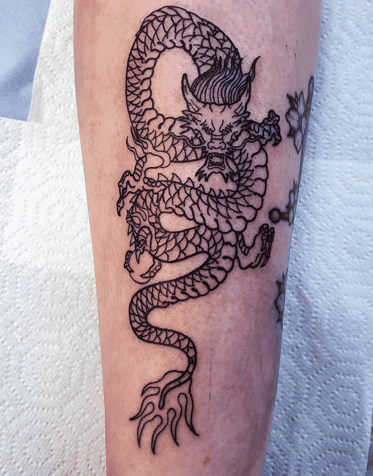 Dragon Tattoo Portrait