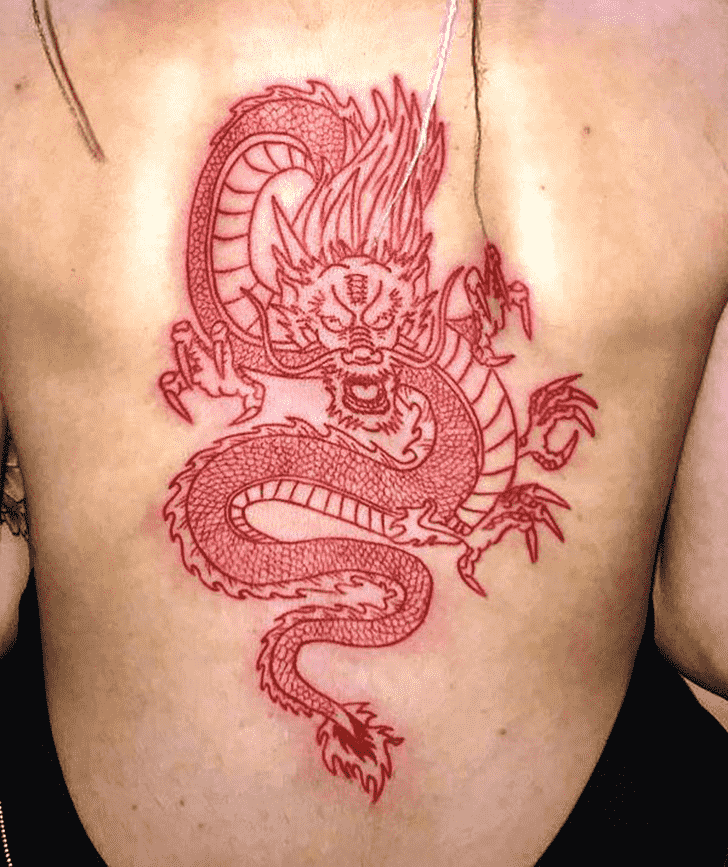 Dragon Tattoo Photograph