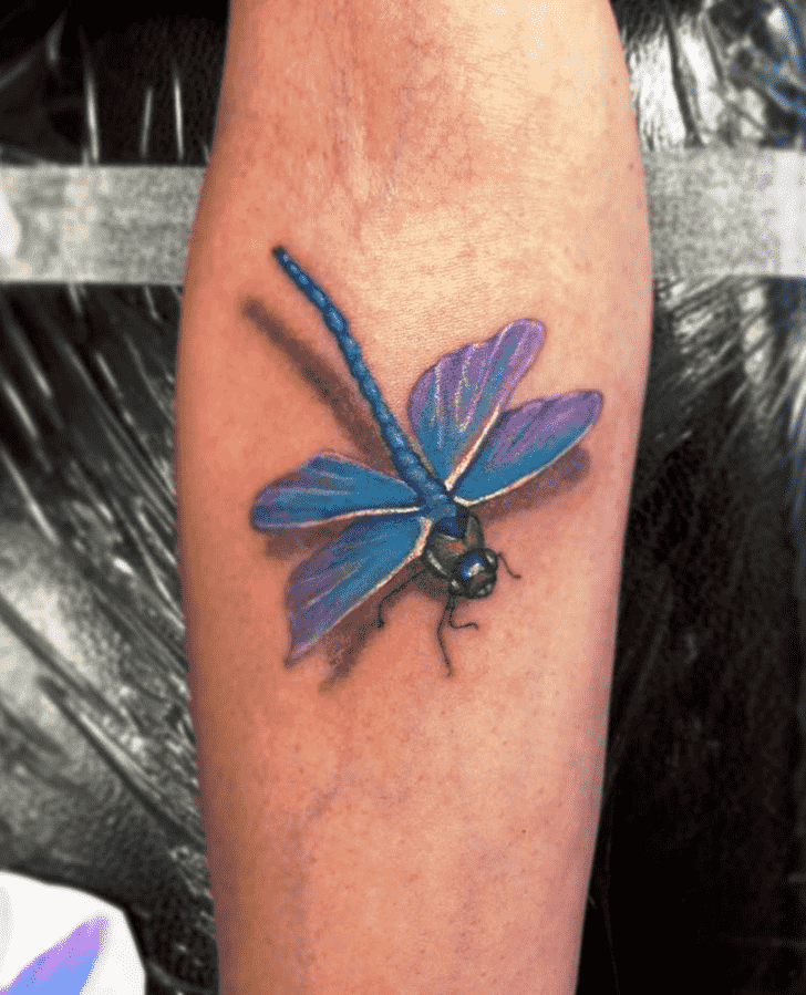 Dragonfly Tattoo Shot