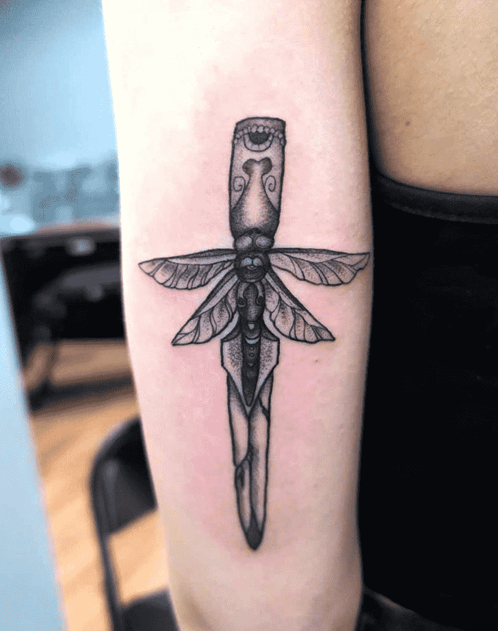 Dragonfly Tattoo Photograph