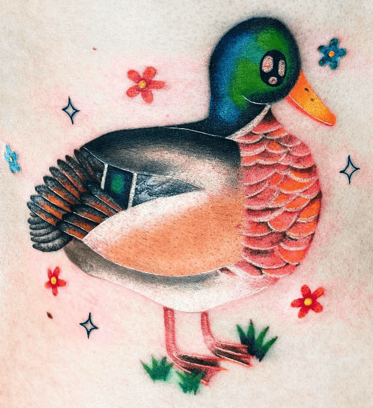 Duck Tattoo Picture