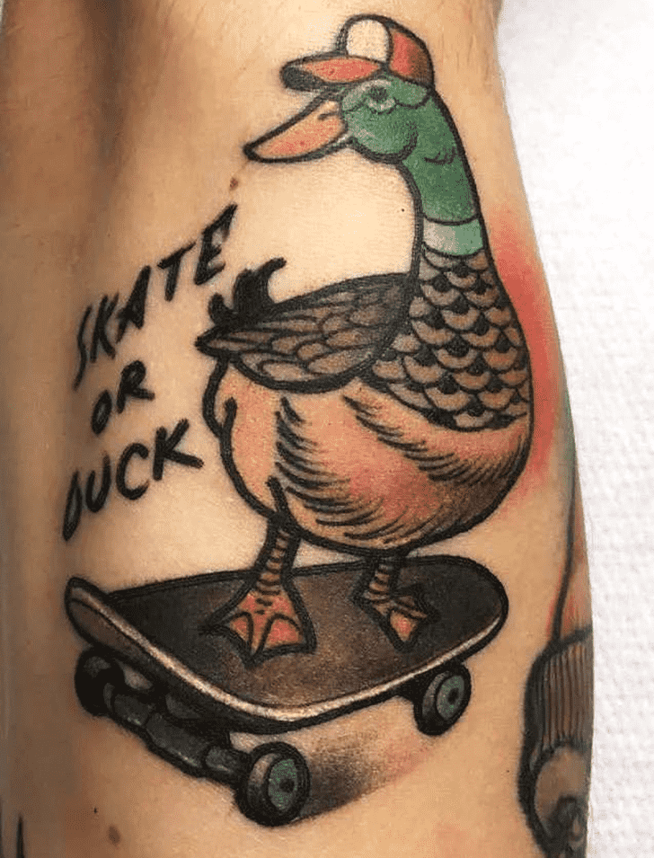 Duck Tattoo Photo