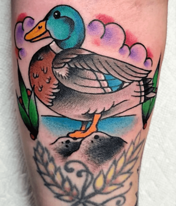 Duck Tattoo Portrait