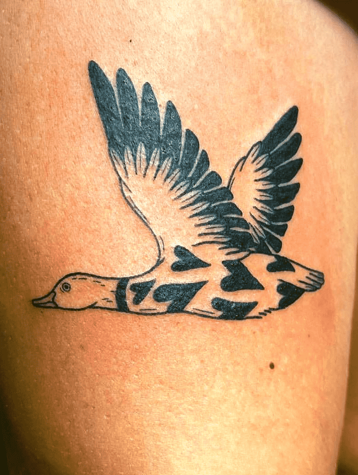 Duck Tattoo Shot