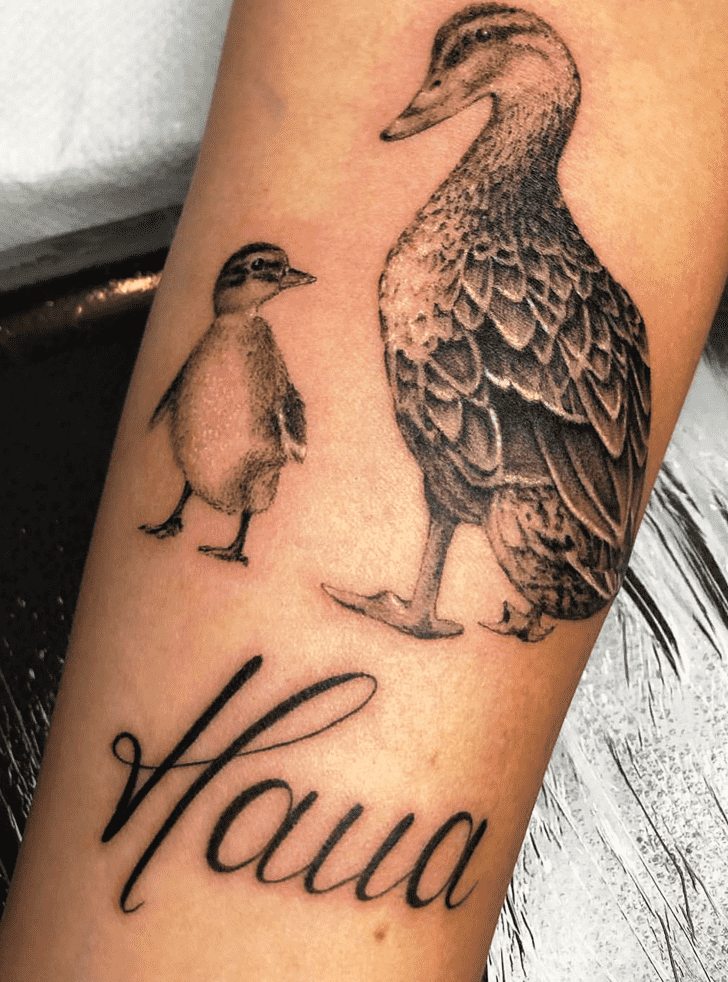 Duck Tattoo Design Image