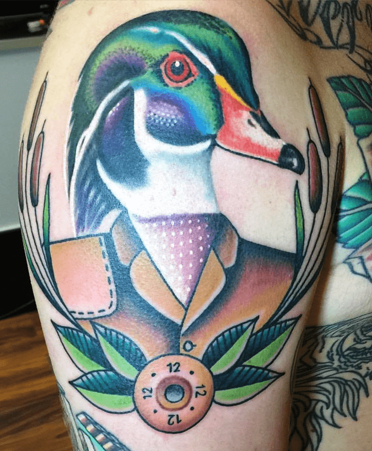 Duck Tattoo Design Image