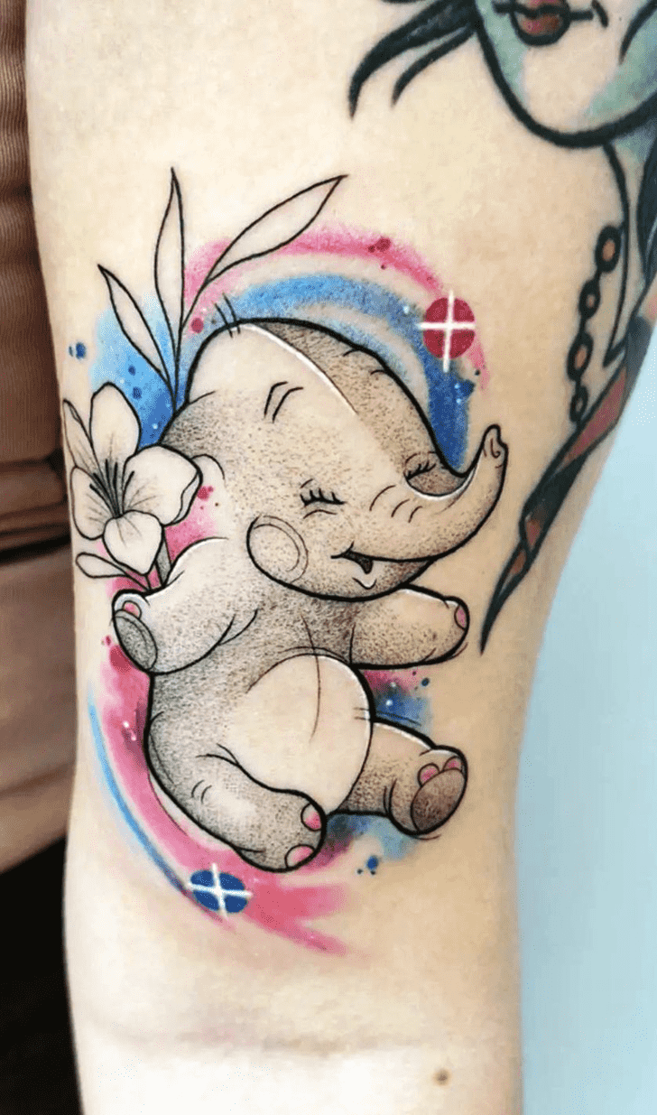 Dumbo Tattoo Figure