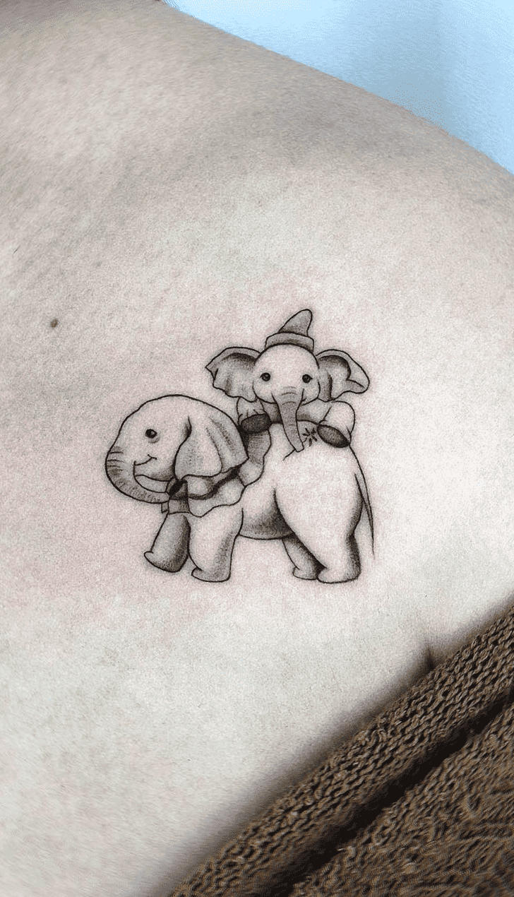 Dumbo Tattoo Design Image