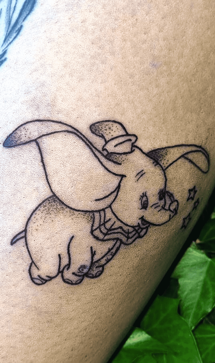 Dumbo Tattoo Figure