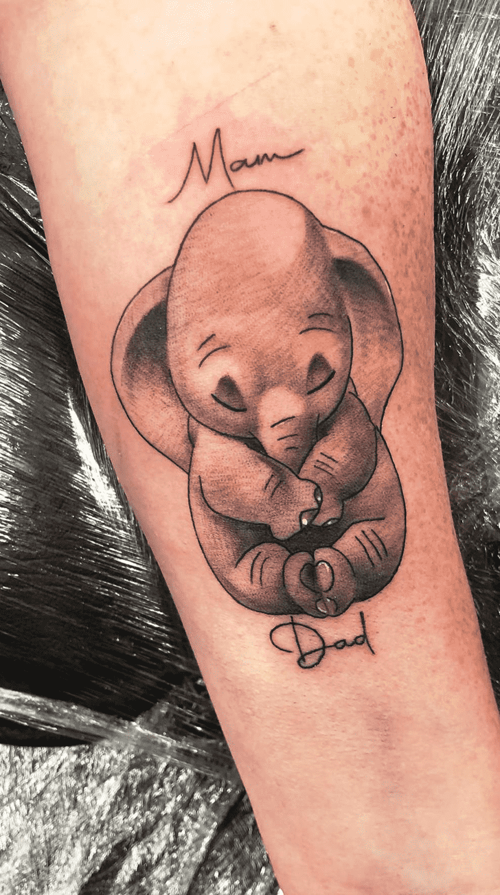 Dumbo Tattoo Portrait