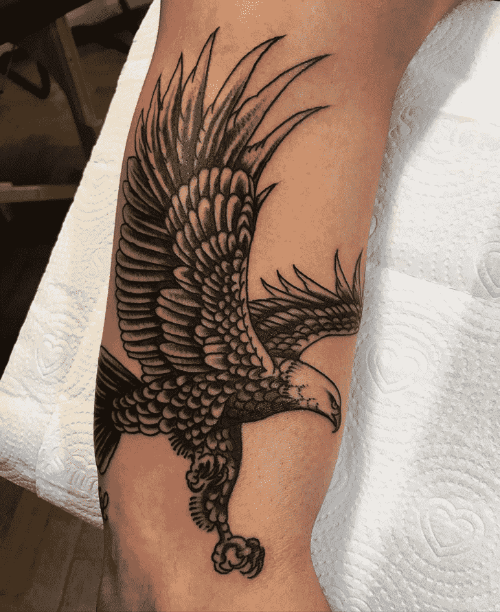 Eagle Tattoo Shot