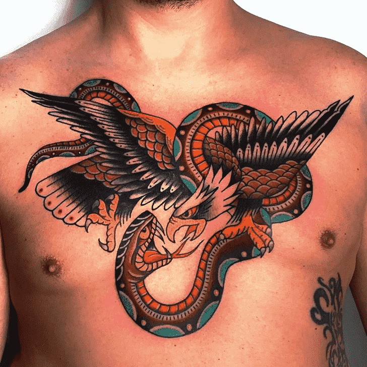 Eagle Tattoo Portrait