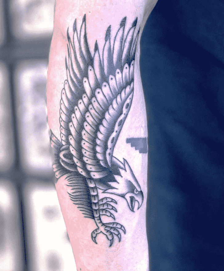 Eagle Tattoo Shot