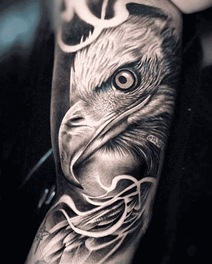 Eagle Tattoo Photograph