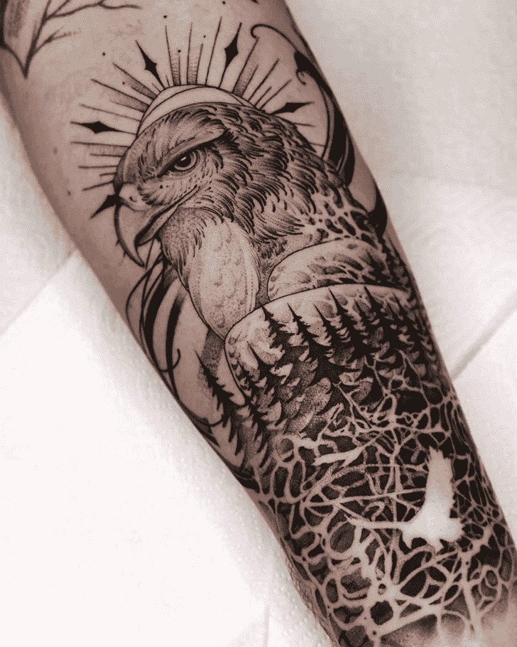 Eagle Tattoo Figure