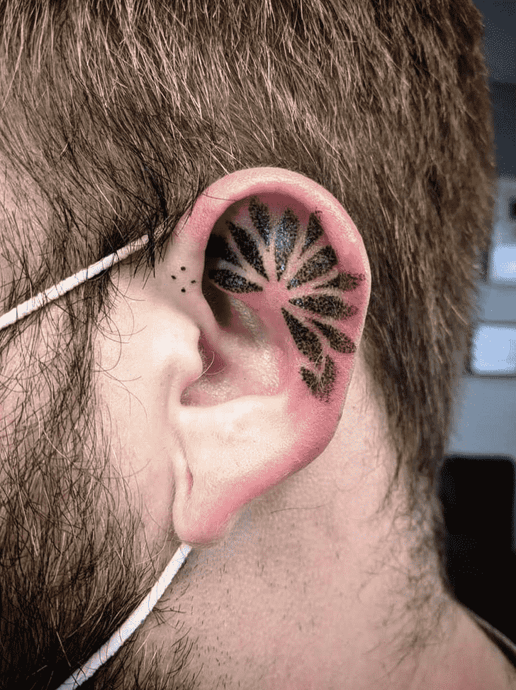 Ear Tattoo Design Image