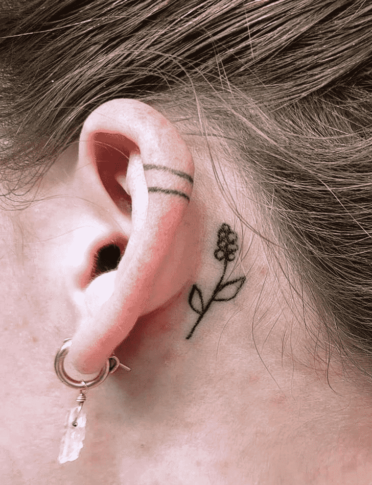 Ear Tattoo Ink