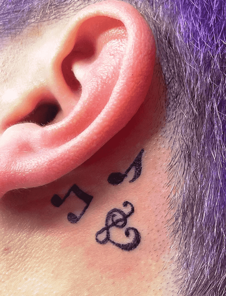 Ear Tattoo Shot