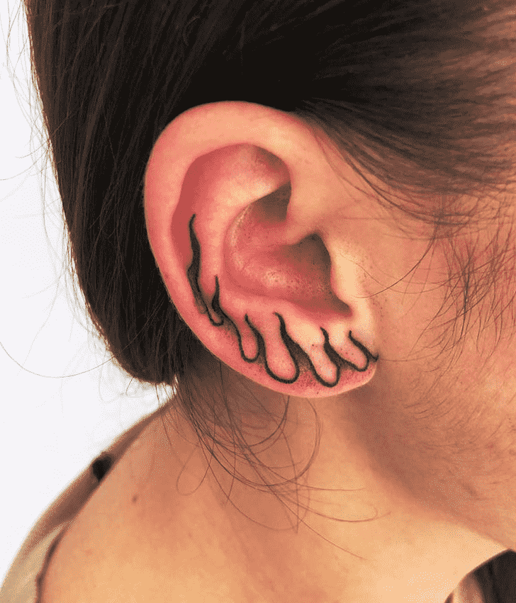 Ear Tattoo Figure