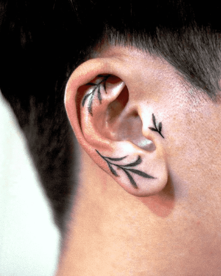 Ear Tattoo Shot