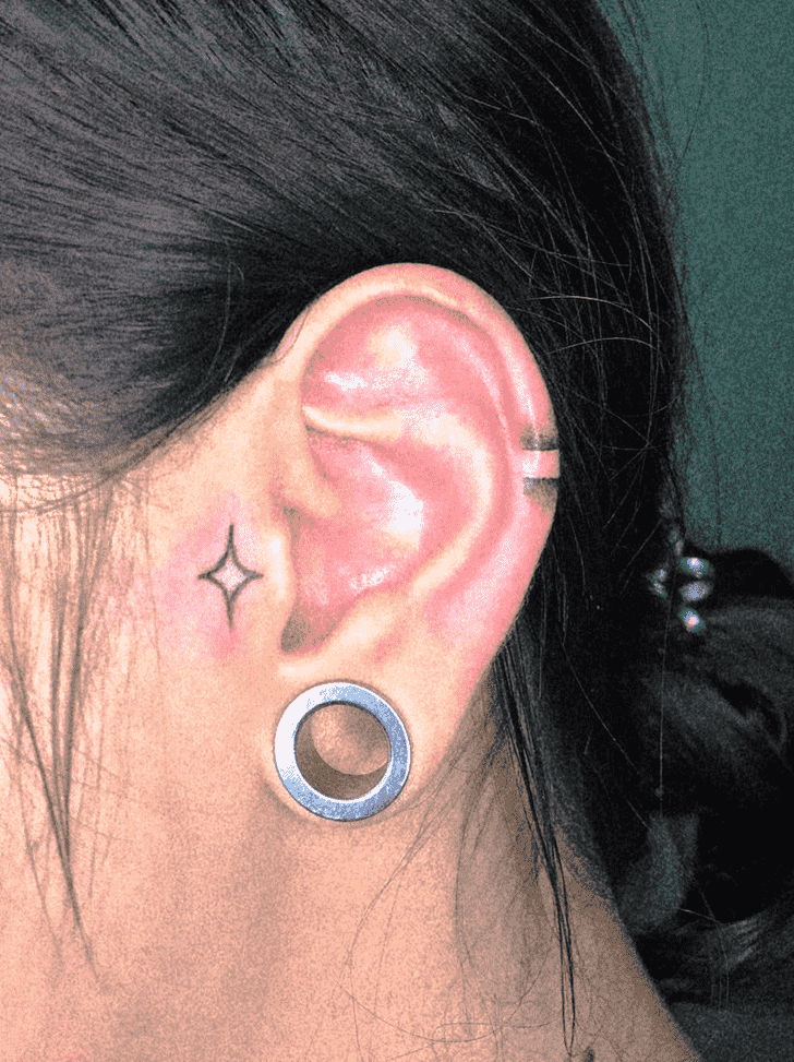 Ear Tattoo Snapshot