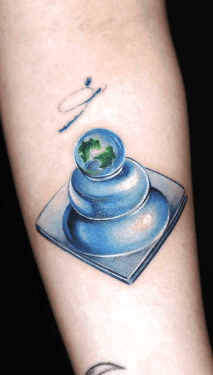Earth Tattoo Design Image