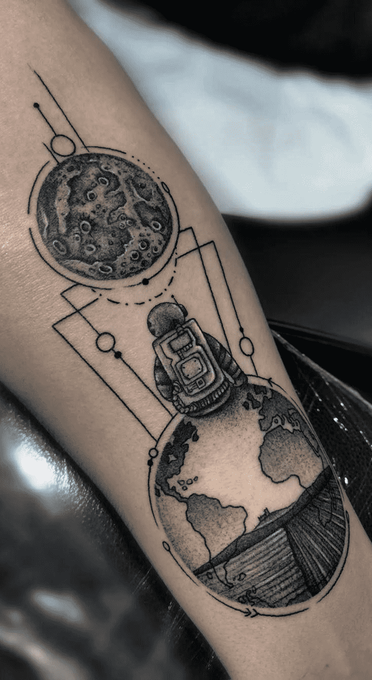 Earth Tattoo Picture