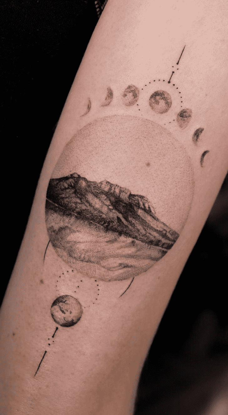 Earth Tattoo Snapshot