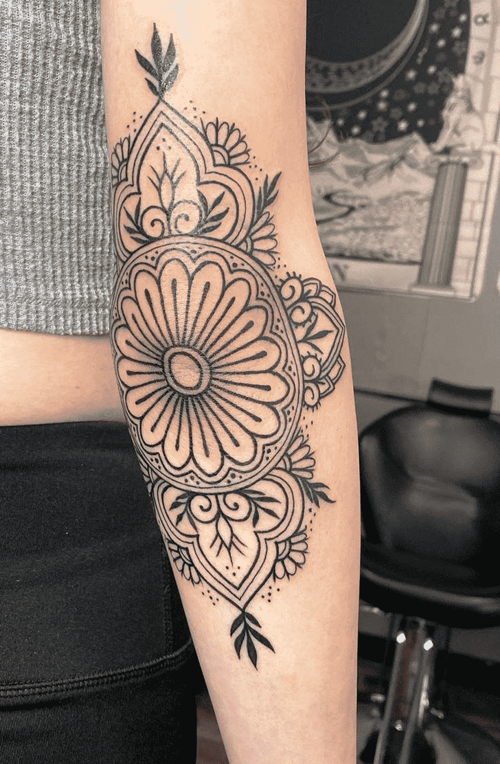 Elbow Tattoo Design Image
