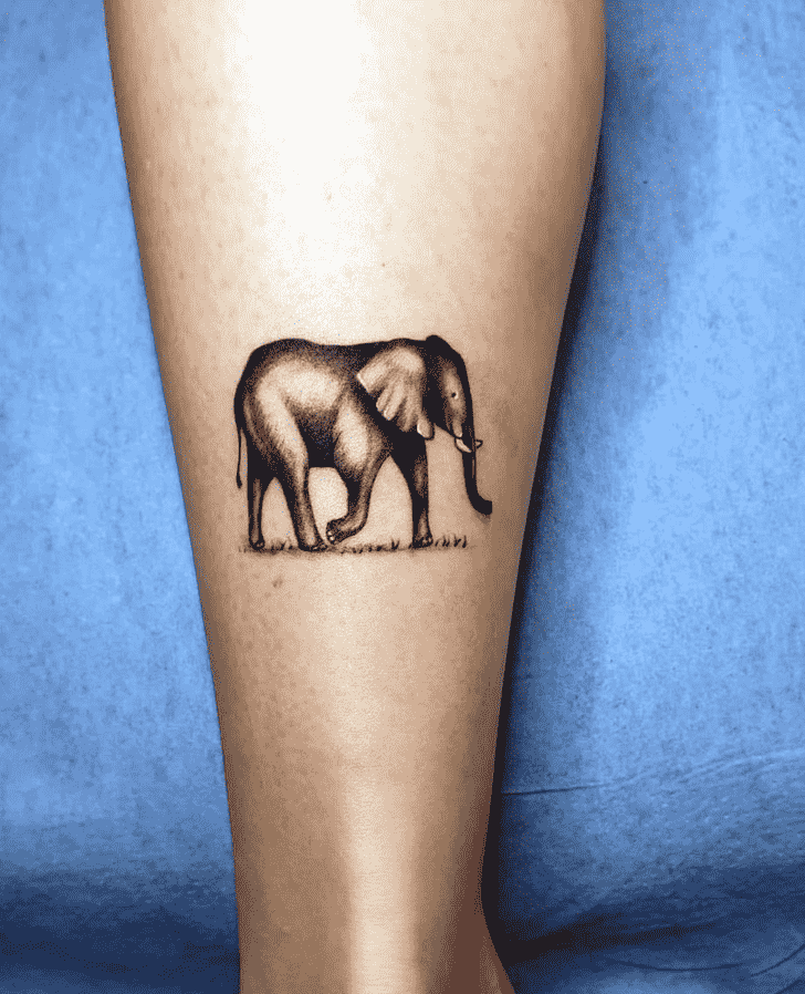 Elephant Tattoo Photo
