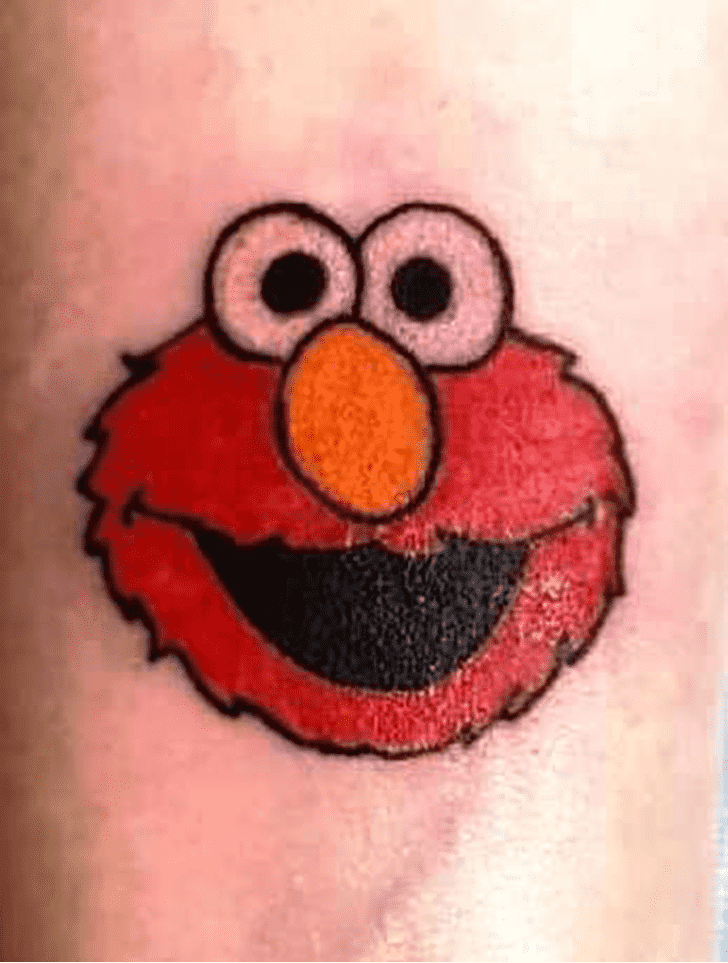 Elmo Tattoo Photograph