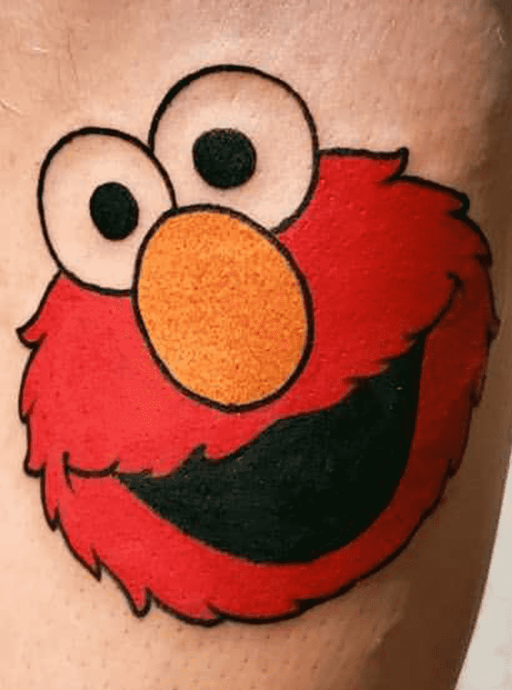 Elmo Tattoo Shot