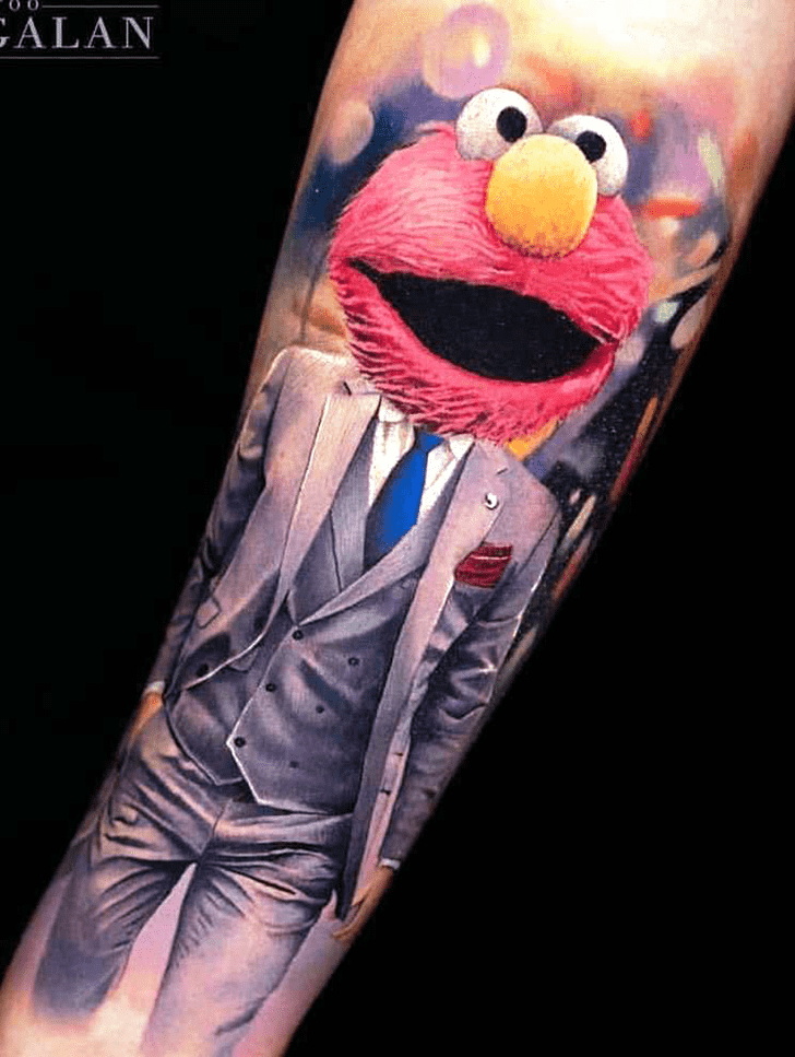 Elmo Tattoo Picture