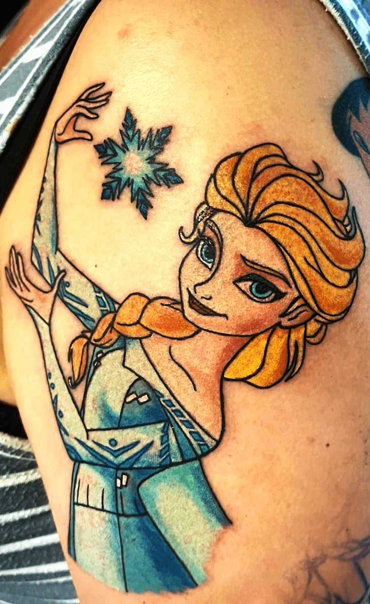 Elsa Tattoo Shot