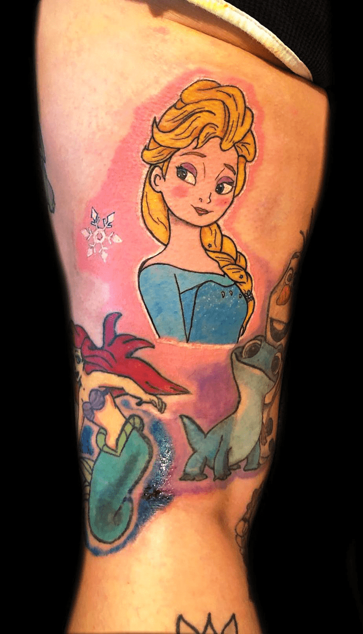 Elsa Tattoo Portrait