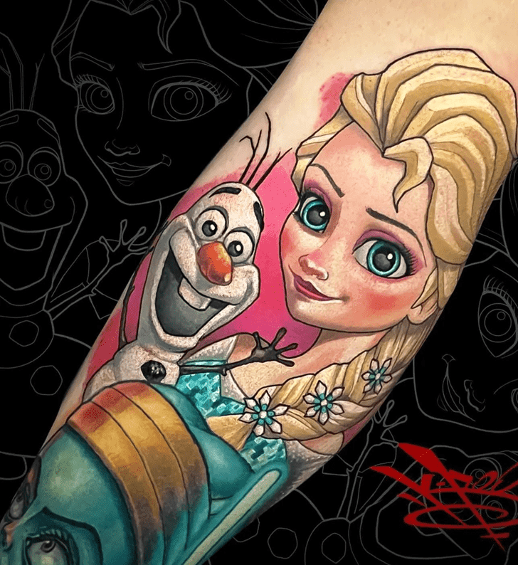 Elsa Tattoo Ink