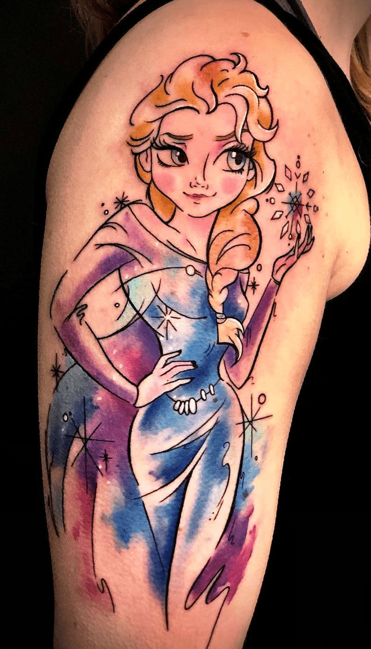 Elsa Tattoo Photos