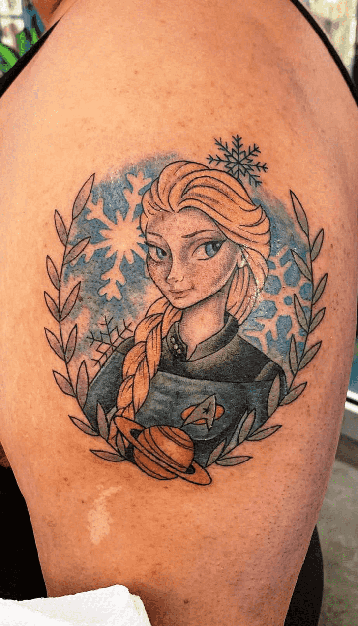Elsa Tattoo Shot