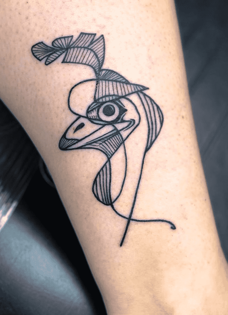 Emu Tattoo Picture
