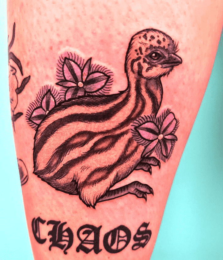 Emu Tattoo Photograph