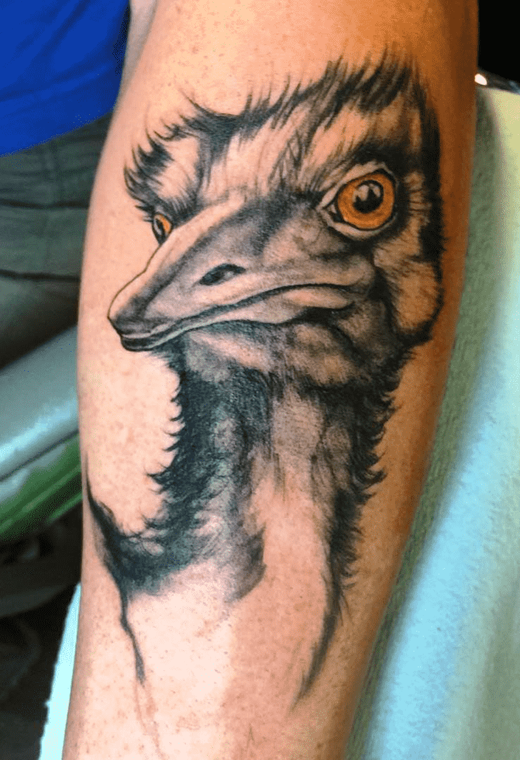 Emu Tattoo Photo