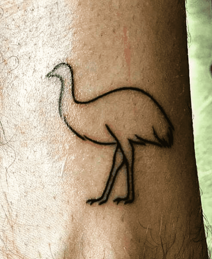 Emu Tattoo Figure